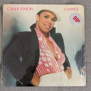 Candi Staton "Chance" 1979 Soul Disco LP, VG+, Original Warner Records